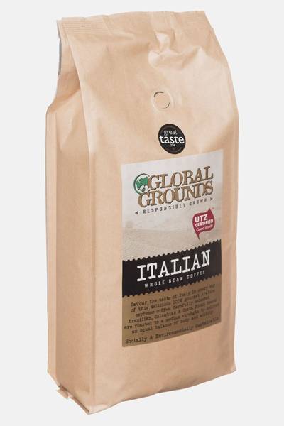 UTZ Certified Global Grounds Italian Coffee Beans